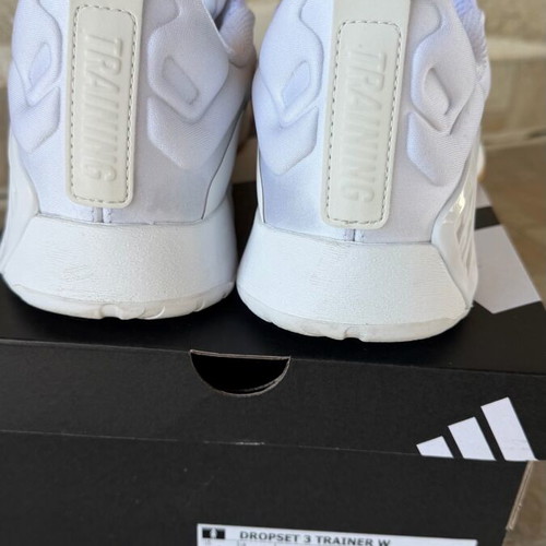 Adidas Dropset 3 athletic shoes new, size 41 1/3, white