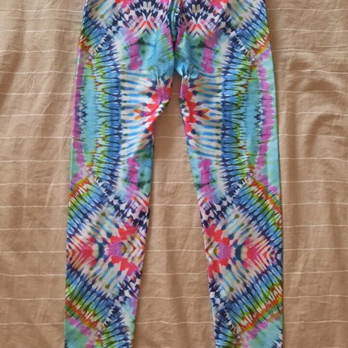 PCP leggings like new, one size, multicolor