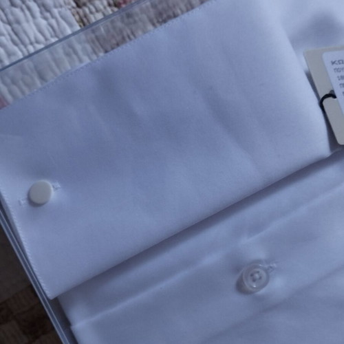 Portobello's white dress shirt new, size L