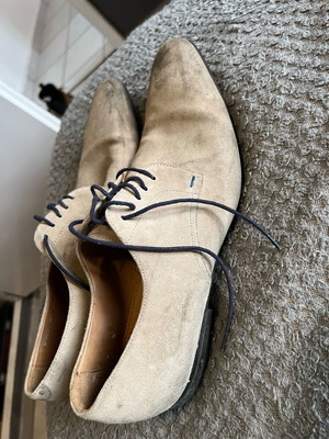 Paul Smith shoes used, beige, size 42, derby style