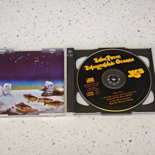 Yes Tales from Topographic Oceans 2CD rock album