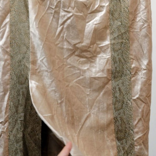 D.EXTERIOR pencil velvet skirt new, size L, pink-beige
