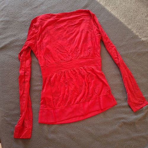 Women's pajamas red, new, size Small