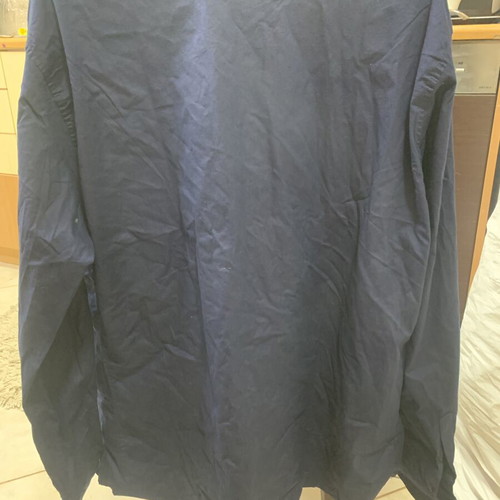 Men's blue dress shirt new, size 4XL