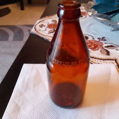 Collectible bottle 1917 used, rare, 18 cm