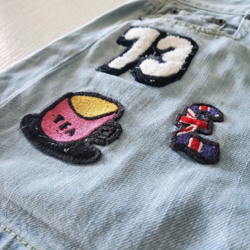 Pepe Jeans shorts new, size S 26, blue with embroidered designs