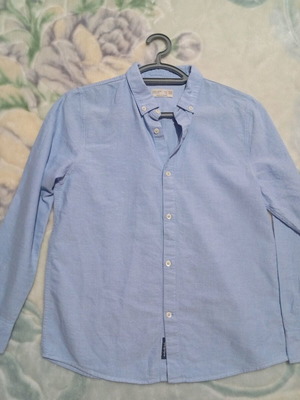 Zara blue shirt for boy 11 years like new