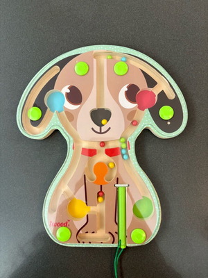 iwood Magnetic Dog Educational Toy Like New Wooden