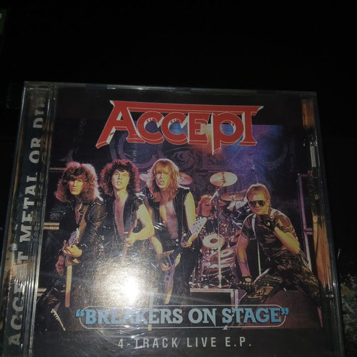 Accept Breakers On Stage CD used, metal