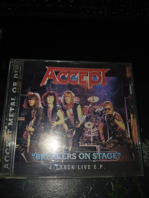 Accept Breakers On Stage CD used, metal