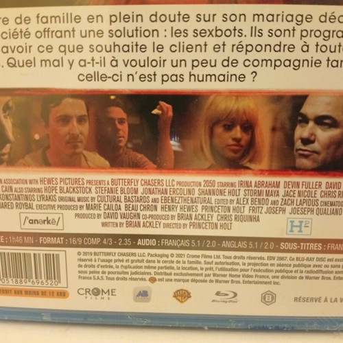 2050 Blu-Ray new, dystopian sci-fi drama with subtitles