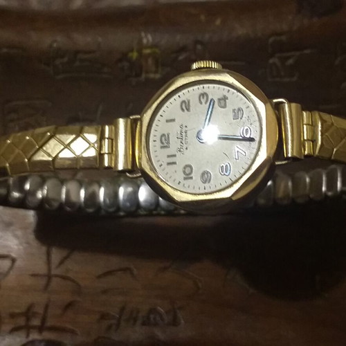 Bentina Star 9 Carat Gold Women's Mechanical Watch used