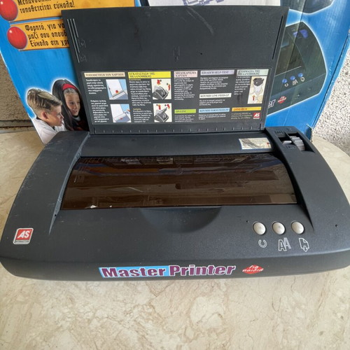AS Company Master Printer retro printer used, 90s collectible