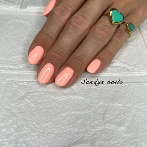 Summer press on nails set of 10, handmade, new
