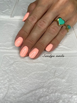 Summer press on nails set of 10, handmade, new