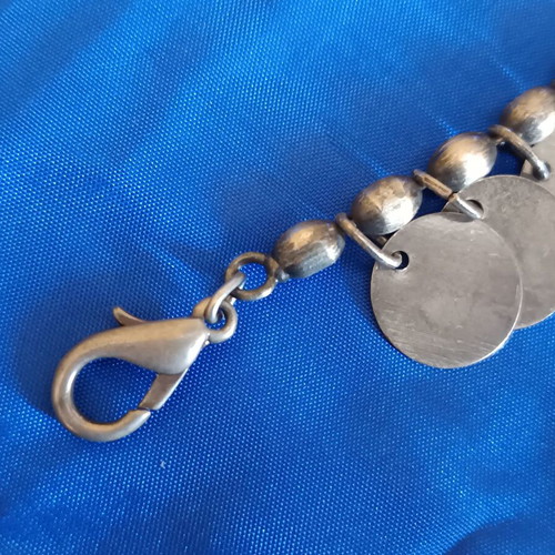Ethnic Bohemian Style Bracelet and Earrings Set like new, silver