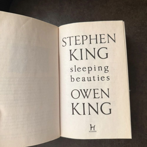Stephen King Sleeping Beauties book