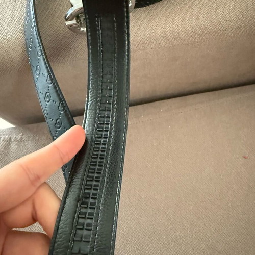 GG Belt like new, black, size 120