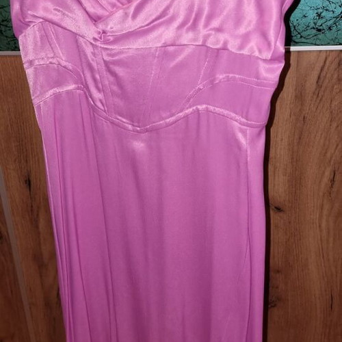 Zara pink satin corset dress like new, size S