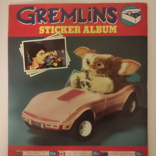 Gremlins 1984 sticker album like new