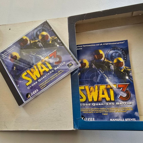 Swat 3 PC game big box 2001 like new
