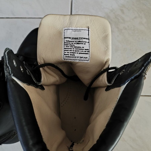 Leather ES Military Boots New Type Size 42 New
