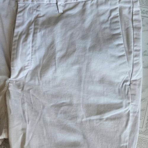 Massimo Dutti White Slim Fit Chino Pants used
