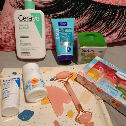 Skincare and body care set brand new with CeraVe, Bioten, Carroten
