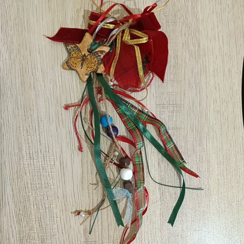 Christmas hanging charms new, set of 3 pieces