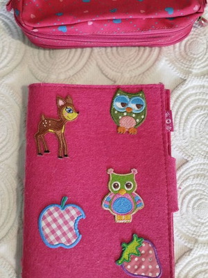 Μόλυβο θήκη και κάλυμμα σημειωματάριου μεταχειρισμένα