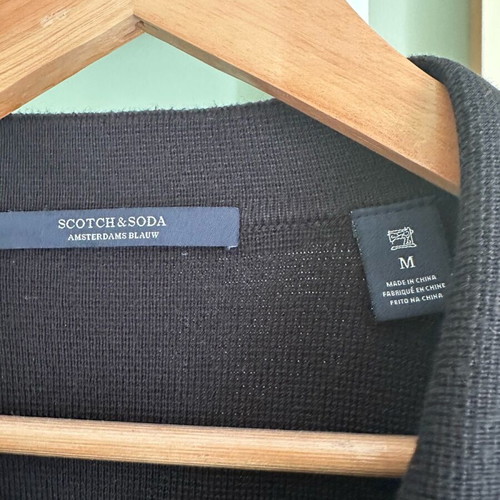 Ζακέτα Scotch & Soda μέγεθος M σαν καινούργια, μαύρη