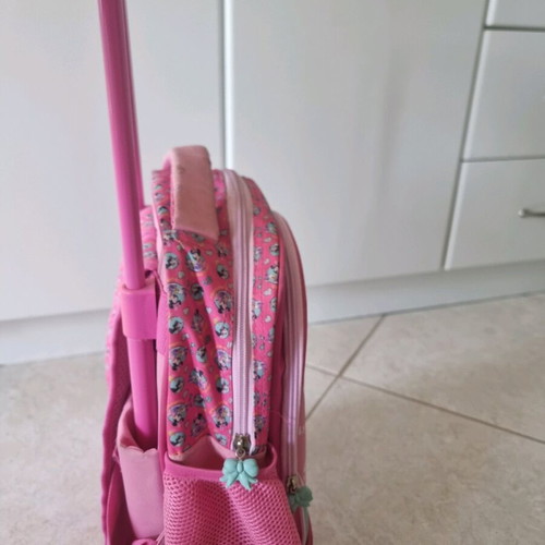 Mini school bag used with Minnie Mouse design