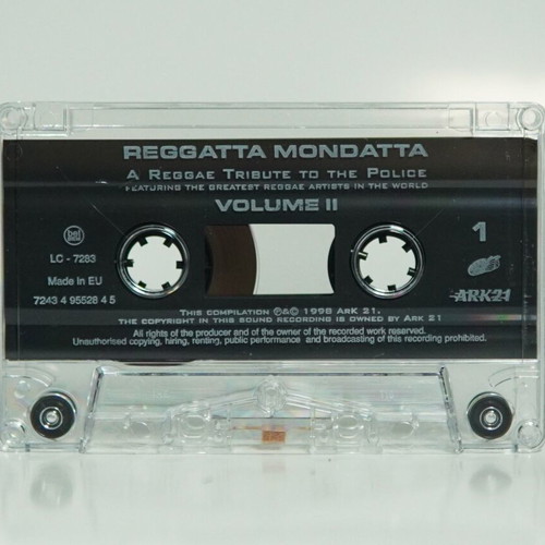 Reggatta Mondatta Complation Reggae cassette used