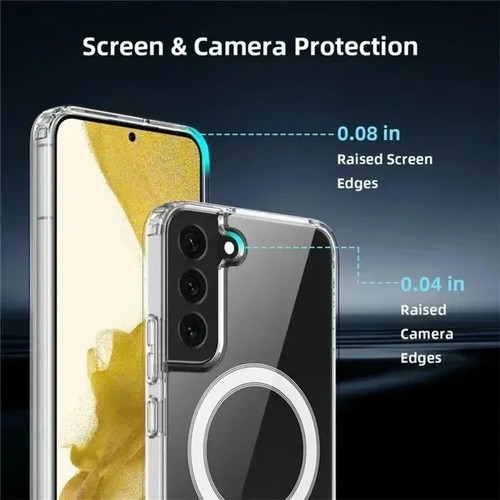 Magsafe Silicone Case for Samsung Galaxy S22/S23/S24/S25 Plus and Ultra New