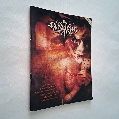 The Bloodcult 8 Greek fanzine used, black metal