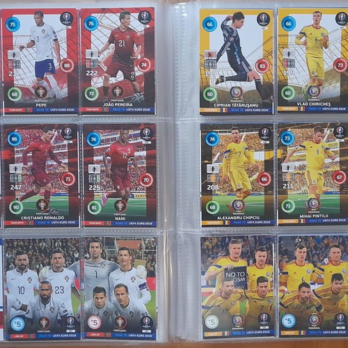 Road to EURO 2016 Adrenalyn XL album with 313/333 cards like new