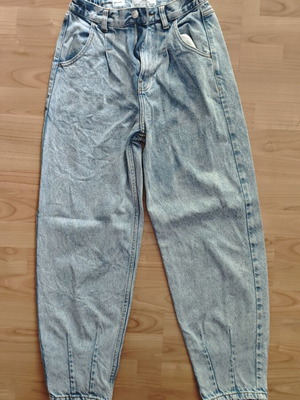 Ballon jeans XS Bershka like new, blue