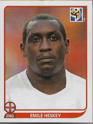 Αυτοκόλλητο Panini FIFA Copa Africa 2010 Emile Heskey σαν καινούργιο