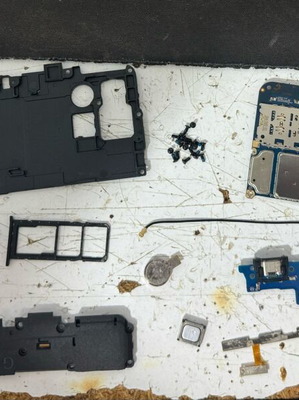 Samsung Galaxy A03 SM-A035F σετ μεταχειρισμένα εξαρτήματα μητρικής πλακέτας