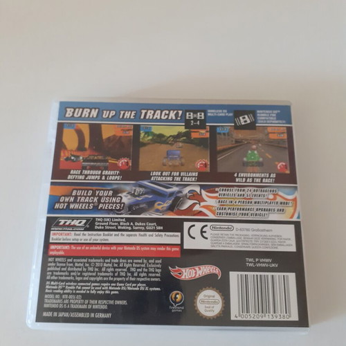 Hot Wheels Track Attack Nintendo DS game used