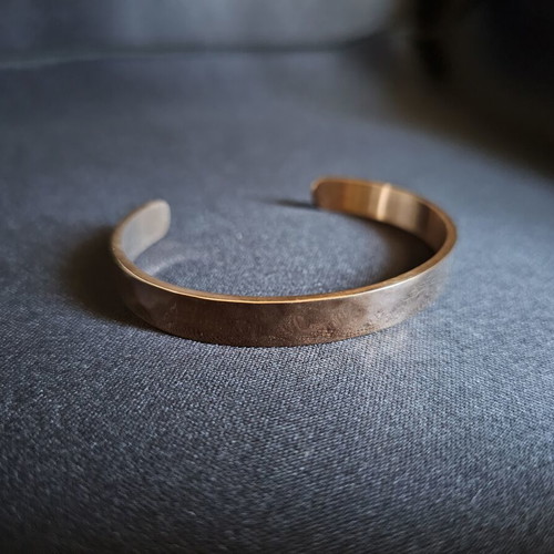 Rose Gold Hammered Bracelet new in packaging