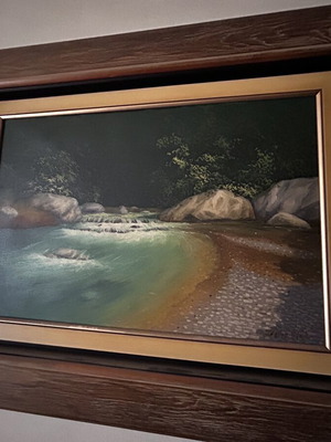Painting by Georgios Chazaridis, authentic with certificate