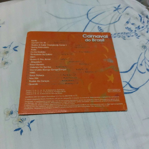 Carnaval do Brazil CD καινούργιο, latin είδος