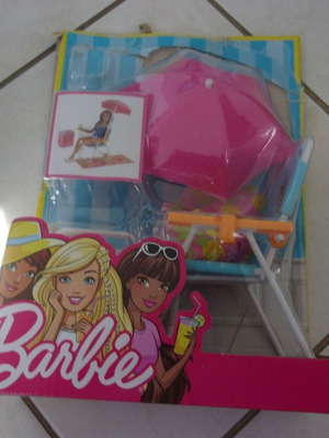 Barbie έπιπλα παραλίας σε άριστη κατάσταση