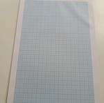 A4 Millimetre Graph Pad like new