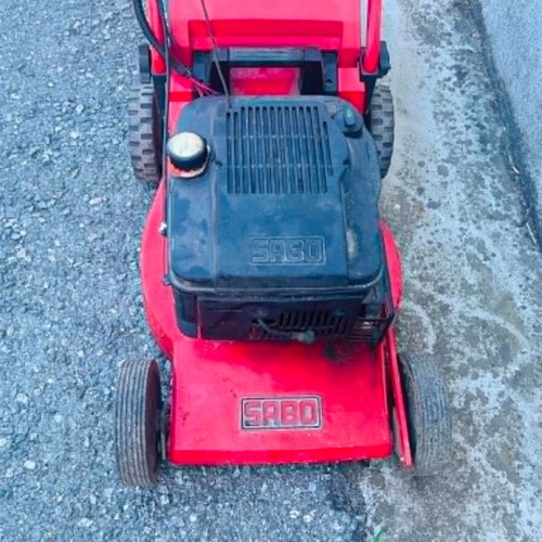 SABO Petrol Lawn Mower with Aluminum Chassis used
