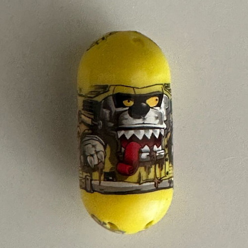Mighty Beanz collectible set with weird monster characters, like new