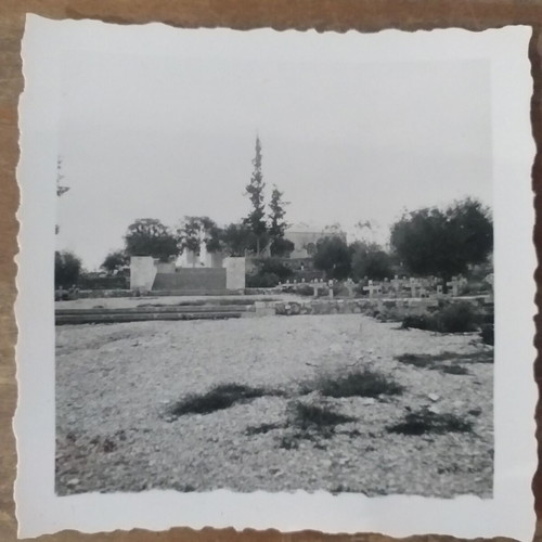 Military photo collection from WWII Crete German cemetery and monument