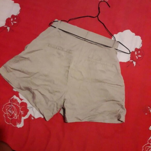H&M shorts size S like new, gray and beige
