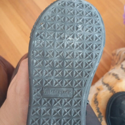Lumberjack black boots for girl size 27 used